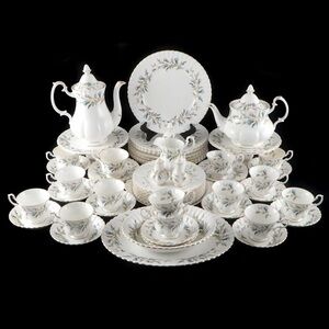 Royal Albert "Brigadoon" Bone China Dinnerware 64 piece set